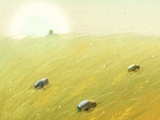 芒種插畫（個人主頁-ZNjAzNzI2OTI=） - 商業(yè)插畫 - 站酷設計師它怎么不吃空心菜原創(chuàng)素材 - 站酷ZCOOL