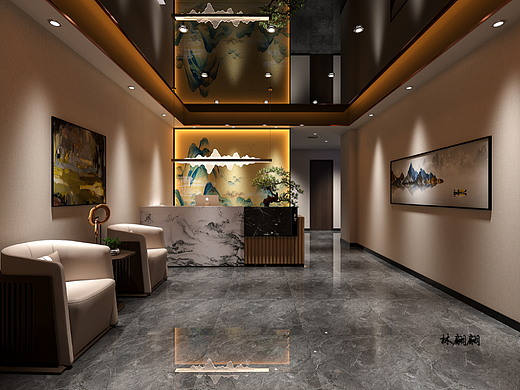 设计分享|新中式酒店会所