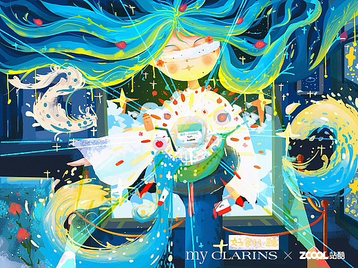 站酷×娇韵诗my CLARINS 好食肌/奇幻美术展