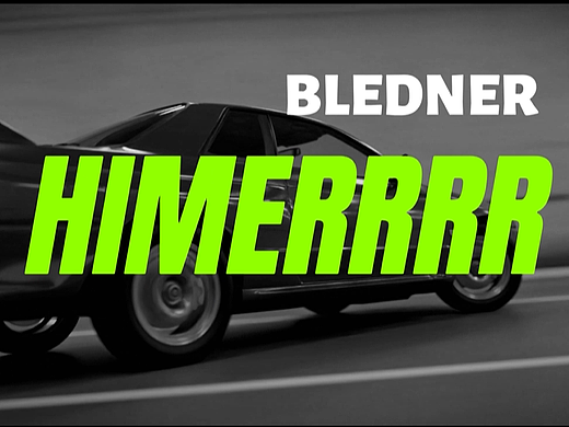 【BLENDER\CYCLES】日产GTR汽车渲染