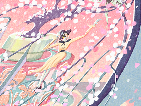 节气插画-春分