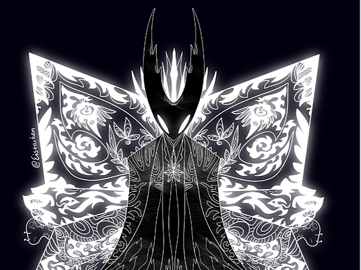 空洞骑士同人插画：圣巢往事