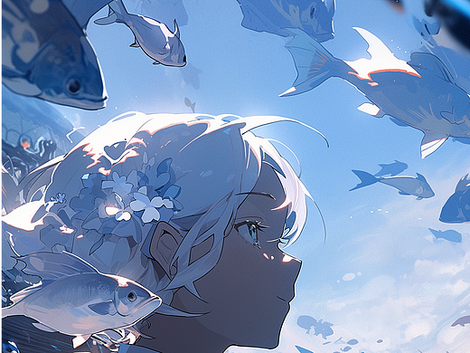 来自海底的女主（个人主页-ZNjc5MTU4MDQ=） - 创作习作 - 站酷设计师折木君君子原创素材 - 站酷ZCOOL