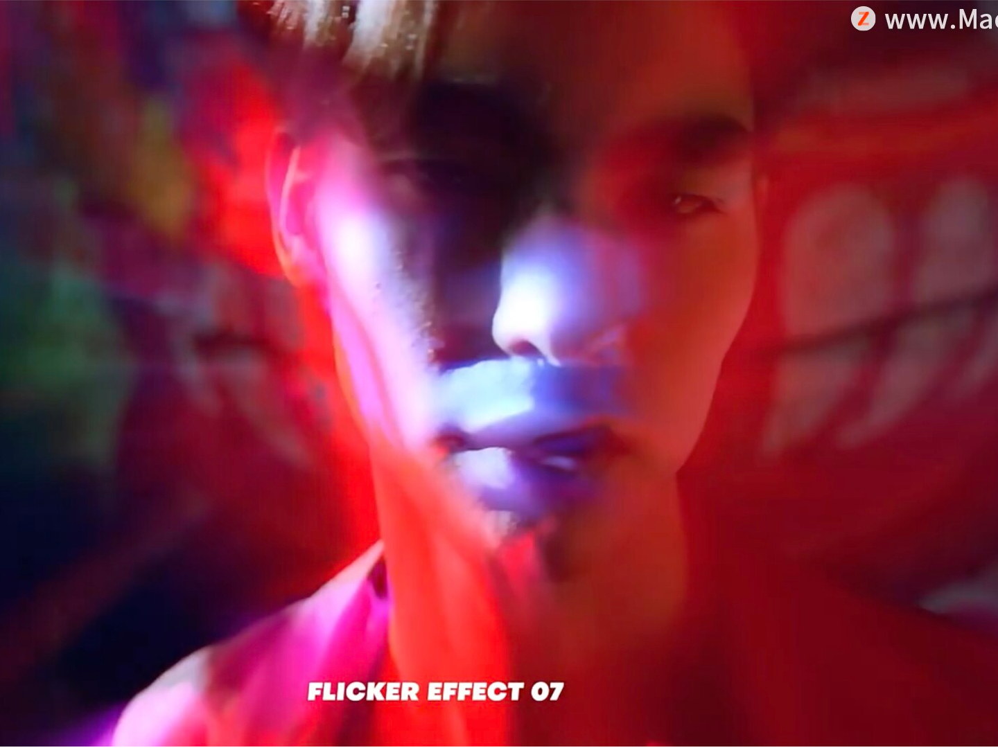 FCPX插件20种视频画面闪烁毛刺干扰特效 Flicker Glitch Effects_醉舞千年杯莫停站酷ZCOOL