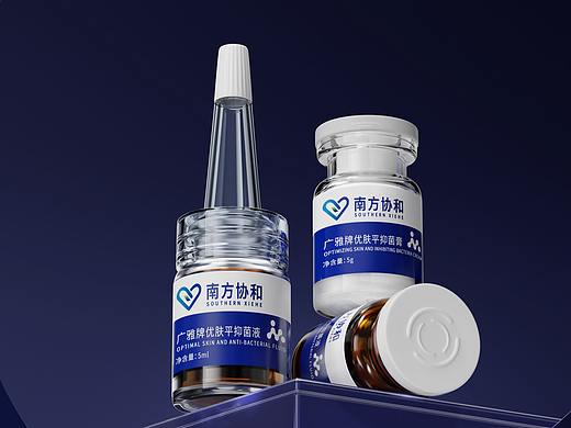 Blender建模渲染化妆品护肤品盒子包装盒玻璃瓶湿纸巾