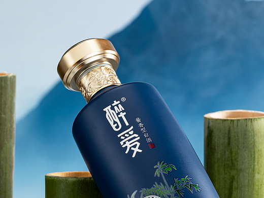 醉爱经典酒 白酒详情页设计