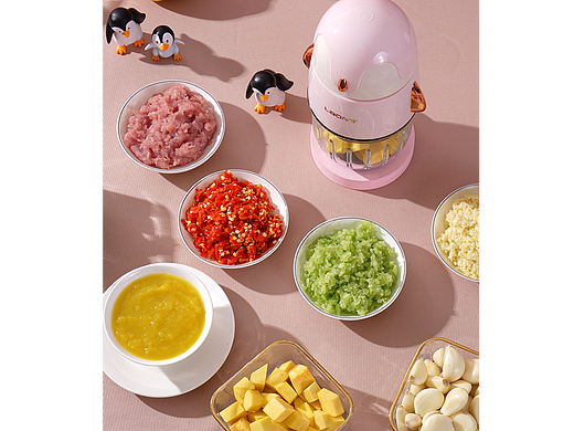 辅食机，绞肉机，产品拍摄渲染，美食拍摄，原创设计
