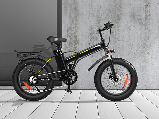 外贸亚马逊-两款电动自行车建模渲染