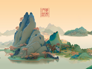 千里江山图