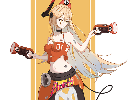 游戏角色设计：阿芒蒂娜·李（自设）（个人主页-ZNjc1OTY4NzI=） - 概念设定 - 站酷设计师雪天梅梅子原创素材 - 站酷ZCOOL