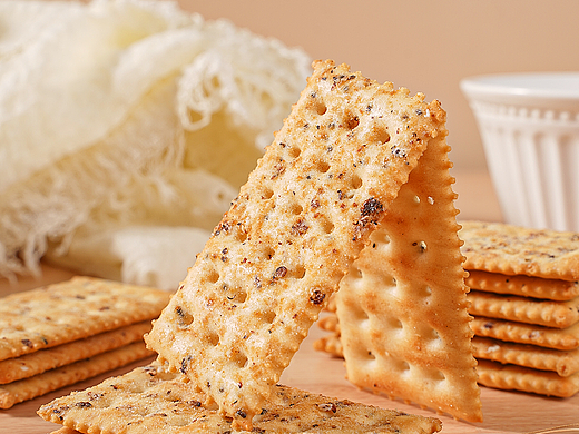 《黑松露火腿苏打饼》拍摄练习