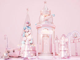 【圣诞美陈】商场中庭DP美陈活动设计