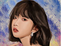 厚涂插画