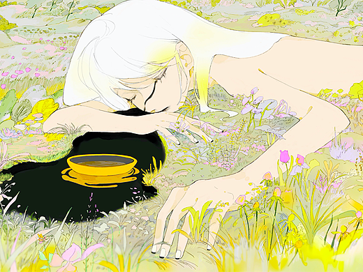关于少女和花的一些构想