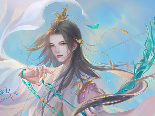 提灯映桃花-楚河