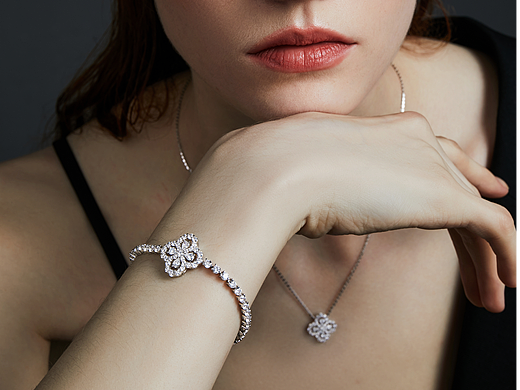 珠宝首饰平面精拍摄