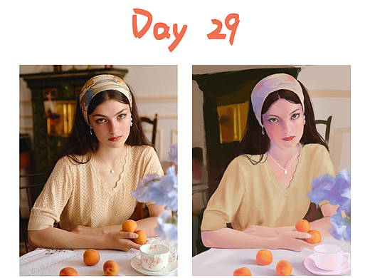 色彩派对day29
