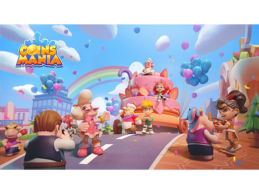 禅游科技|海外项目《Coins Mania》|做的一些设计