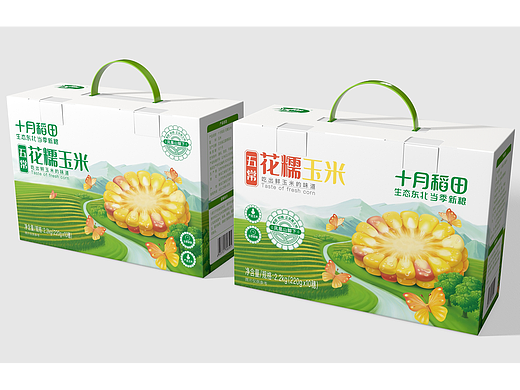 农产品/粮食-大米杂粮-玉米包装（个人主页-ZNjI4MjA4NzI=） - 包装 - 站酷设计师回见孙悟空原创素材 - 站酷ZCOOL