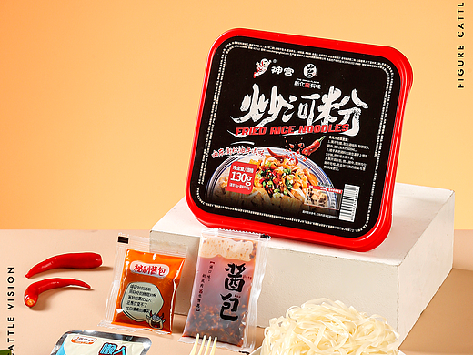 炒河粉|速食产品拍摄|产品拍照|图牛摄影