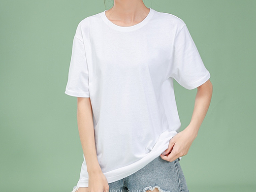 模特羊羊 T桖拍摄 短袖拍摄 服装拍摄