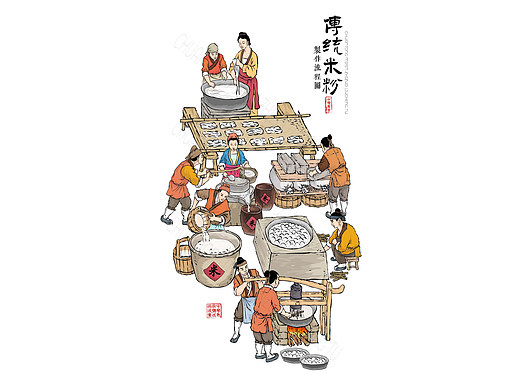 米粉制作流程