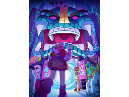 第一次画潮流风格的图