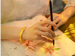 黄金手镯戒指套装视频