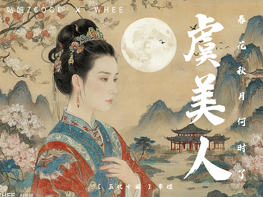 【新锐AI设计】虞美人·春花秋月何时了