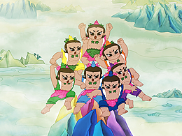 葫芦兄弟 葫芦娃插图