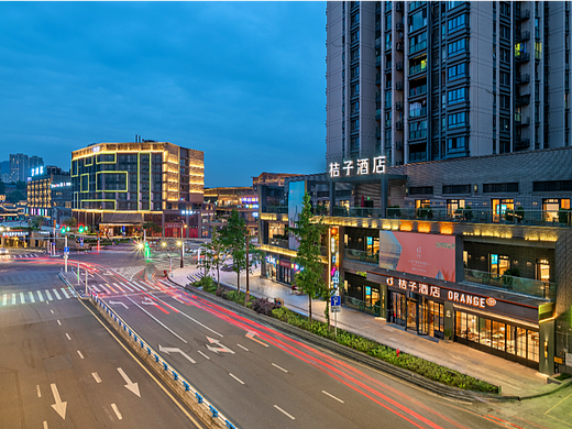 重庆市沙坪坝区酒店拍摄|桔子精品酒店|酒店摄影（一）