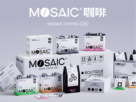 Mosaic咖啡品牌包装设计全案