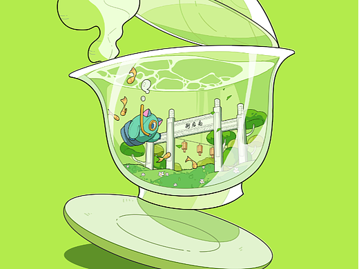 福州地标插画