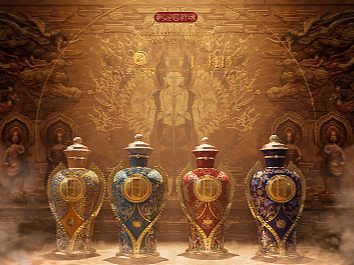 习酒·敦煌四祥瑞-白酒包装设计