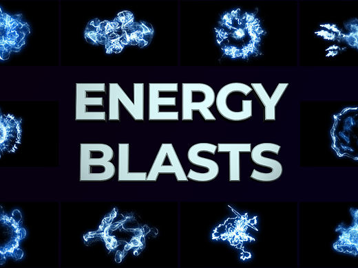 AE模板 | 叠加效果能量爆炸标志宣传片