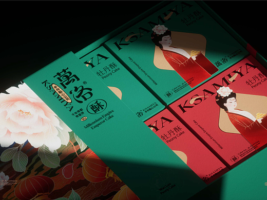 万洛牡丹酥-品牌设计升级