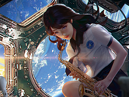 吹沙克斯的太空少女 — 个人练习