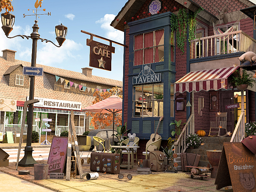 【学生作品】傅光宇 --《COFFEE HOUSE》