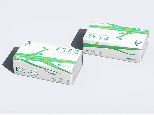 纸巾包装设计 | 抽纸包装 家居用品 包装 软包 作品集 