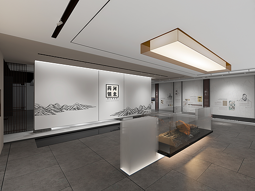 一个医药小展厅（个人主页-ZNjc5NTU4ODQ=） - 建筑/空间 - 站酷设计师垚垚设计原创素材 - 站酷ZCOOL