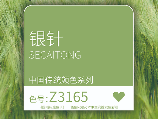 【色彩通】国潮传统色—银针