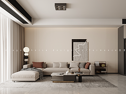 现代客餐厅-白龙马效果图