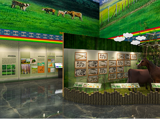 草资院展厅（个人主页-ZNjM0MjIzNjA=） - 建筑/空间 - 站酷设计师猫咪打翻月亮水原创素材 - 站酷ZCOOL