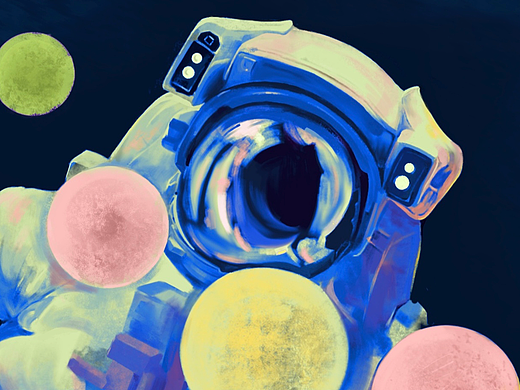 水中太空（个人主页-ZNjIzMjM3NjA=） - 创作习作 - 站酷设计师黎小小梨原创素材 - 站酷ZCOOL