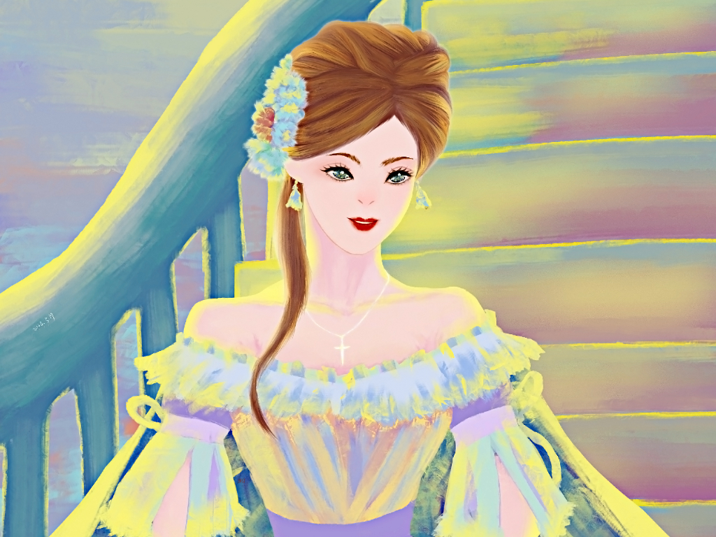 Empress PNG Image, Hand Painted Palace Queen Of The Empress Character, Queen Clipart ...