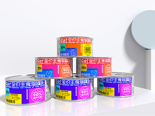 全价主食猫罐头