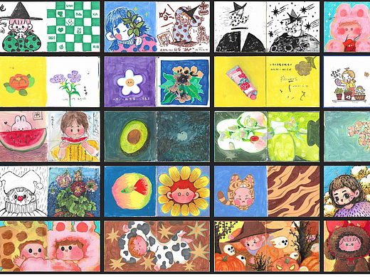 芒川插画2022年终总结2-手绘篇