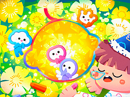 充满鲜花的世界