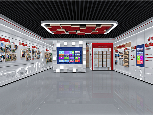 白开水·审计局党建展厅设计