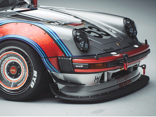 PORSCHE 930RWB MARTINI